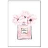 Fashionable Luxury Bottle of Coco Perfume, Canvas, Painting, Scandinavian Flower, Print Poster, Wall Painting, Modern Decoration of the Room