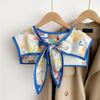 Silk Scarf Shawl for Women - Versatile Double-Layer Neck Protection for Spring, Autumn, and Summer