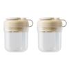 Practical Portable 380ml Ice Cubes Mold And Insulated Water Bottle For Daily Use Beverage Container With Carry Handle