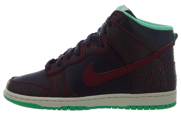 Nike Dunk High Skinny Print  Purple Dynasty  Women s 543242-500 36.5
