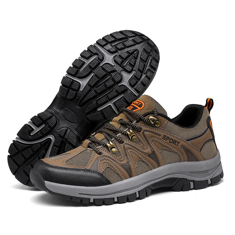Men'S Hiking And Mountaineering Shoes  New Anti Slip Wear-Resistant Comfortable Breathable Shock-Absorbing Hiking Shoes