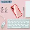 For Samsung Galaxy S23+ Phone Case Acrylic+TPU +PET Screen Film Phone Cover Camera Lens Protection