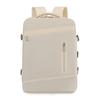 Expandable Oxford Cloth Business Backpack with Laptop and Shoe Compartments, Portable and Lightweight