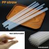 2Pcs Reusable PP Straws for 30/40oz Tumbler Leak-Proof Odorless Straw Replacement Ice Cold Cup Accessory for Home