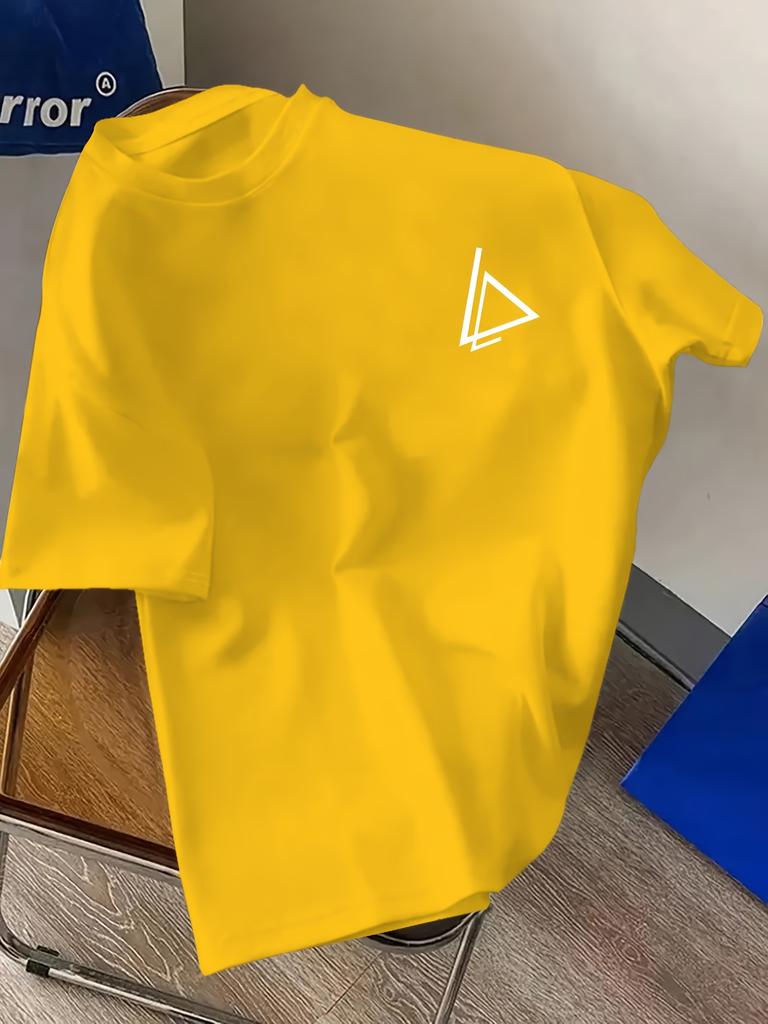 MBDMBD Unisex Fashion T-Shirt, Crew Neck, Soft  Knit Fabric with Slight Stretch, Casual Summer Tee with Heartbeat Print