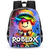 2026 new Roblox comfortable backpack with high-definition printed casual lightweight backpack