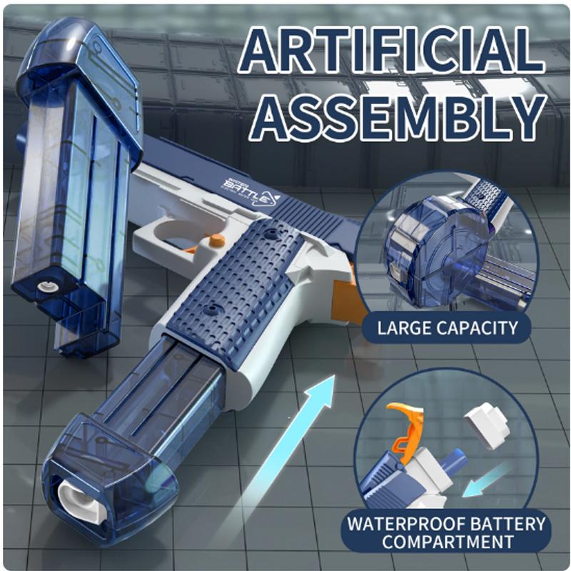 M1911 Electric Water Guns Pistol Toy Squirt Guns, Pool Beach Shooting Games Outdoor Toys, Water Blaster Pistol for Kids Adult