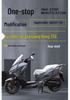 QJ250 Motorcycle Front/Rear Bumpers, Exhaust Guards, and Rear Luggage Rack