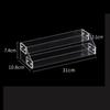 Tiered Acrylic Stands Clear Display Shelf for Cosmetic Cupcakes Model Car