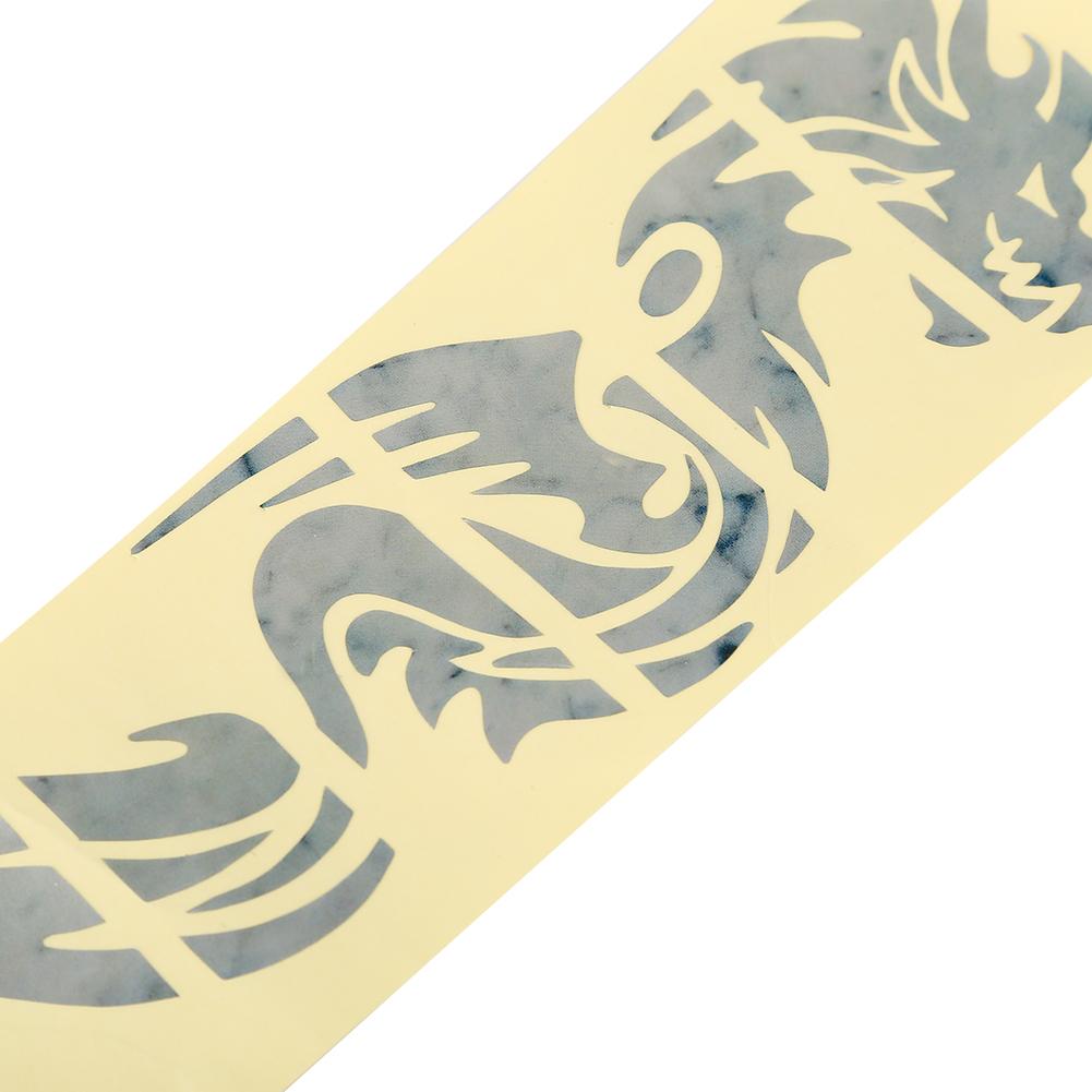Dragon Pattern Guitar Inlay Stickers Markers for Acoustic Electric Guitar Fretboard Decor