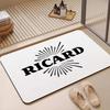 Brand R-Ricard Floor Mat Diatomite Bath Mat, Quick Dry, Absorbent, Multi-Scene Mat