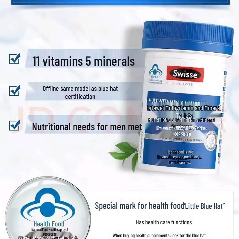 Swisse Multivitamin and Mineral Tablets