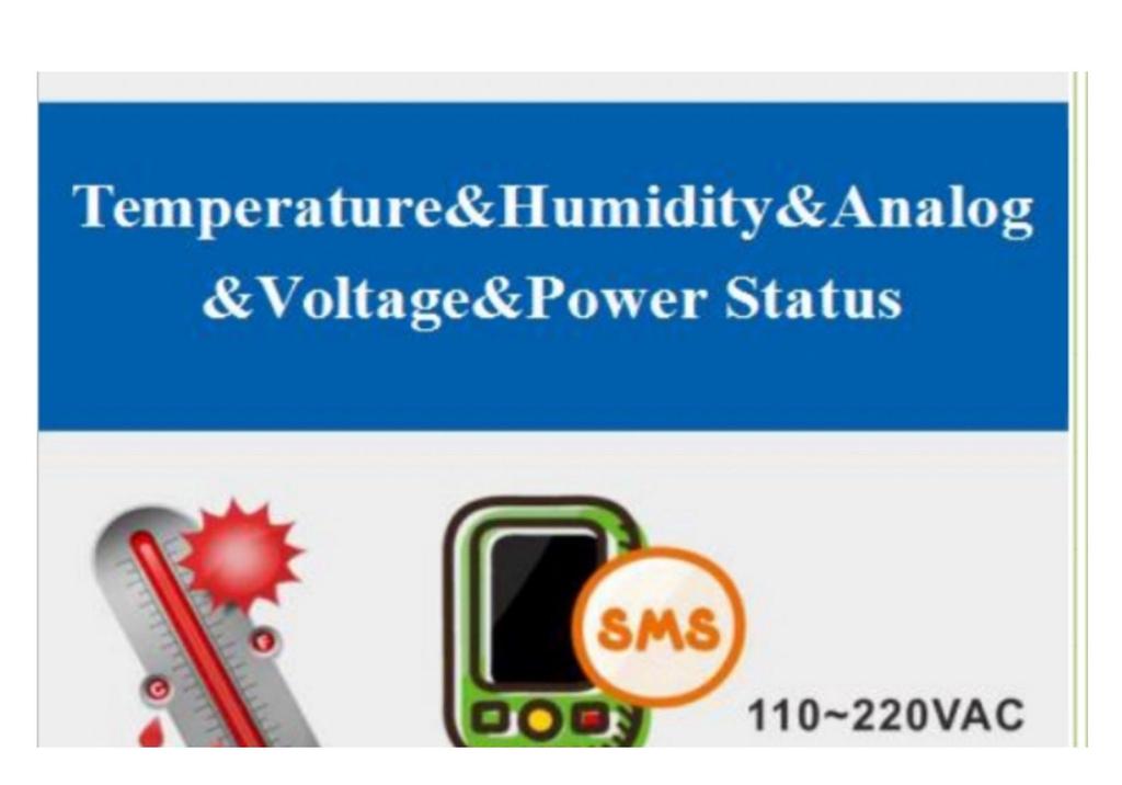 RTU5023 GSM Environmental Monitor: 2G/3G/4G Temperature & Humidity SMS Alarm with Mobile App Control