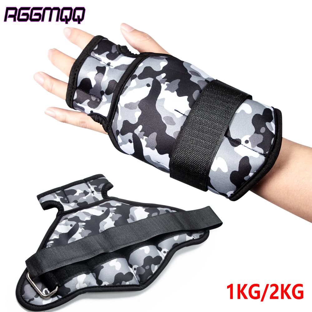 1Pair Weighted Gloves Pair Of Wrist Weights Glove With Holes For Finger And Thumb Available In 1Kg Or 2Kg Training Weight Gloves