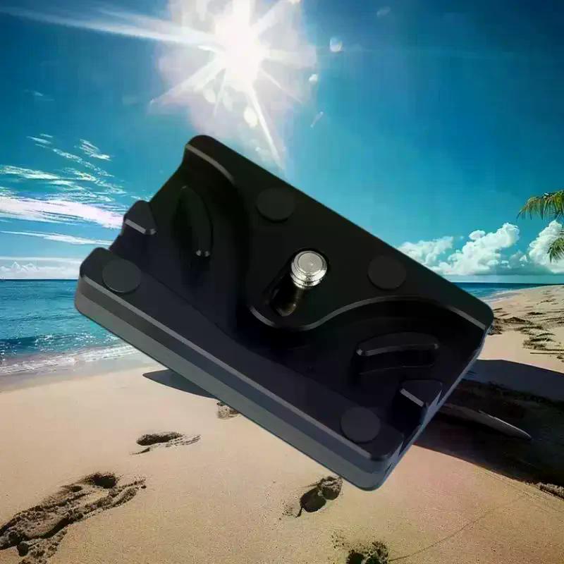 Arca Compatible Tether Cable Clamp, 1/2 Pieces Universal Camera Cable Holder for Tripod