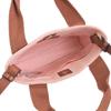 Chloe Shoulder Tote C20274 Chloe Adult Size Women's Bag, 2-Way Bag, Handbag, Corduroy, Pink, 454, Kids, [Used]