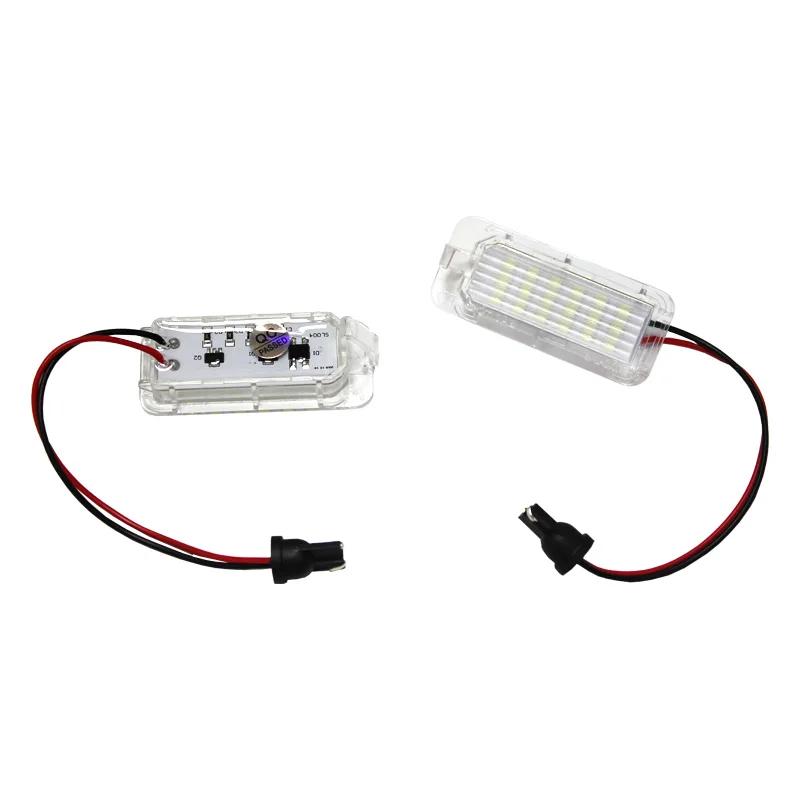 UZYJ9 For Ford Focus MK2 MK3 Fiesta Mondeo MK4 C Max MK1 Kuga Galaxy T10 Car License Plate Lights LED Lamp 12V Automotive Accessories