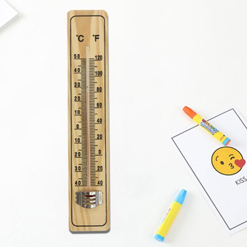 Wall Hangs Thermometer Indoor Outdoor Garden House Garage Office Room Hung LoggerTemperature MesureMeter