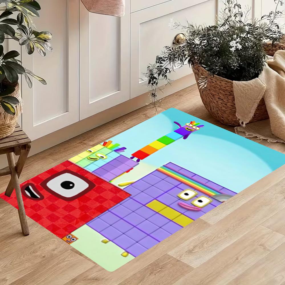Numberblocks Kitchen Carpet Nonslip Floor Mat Ideal For Indoor And Outdoor Entryway Door Mat Laundry Room Bathroom Foot Mat