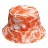Europejsko-Amerykański Kapelusz Bucket Tie-Dye Chroniący Przed Słońcem: Dwustronny Design Graffiti dla Mężczyzn i Kobiet
