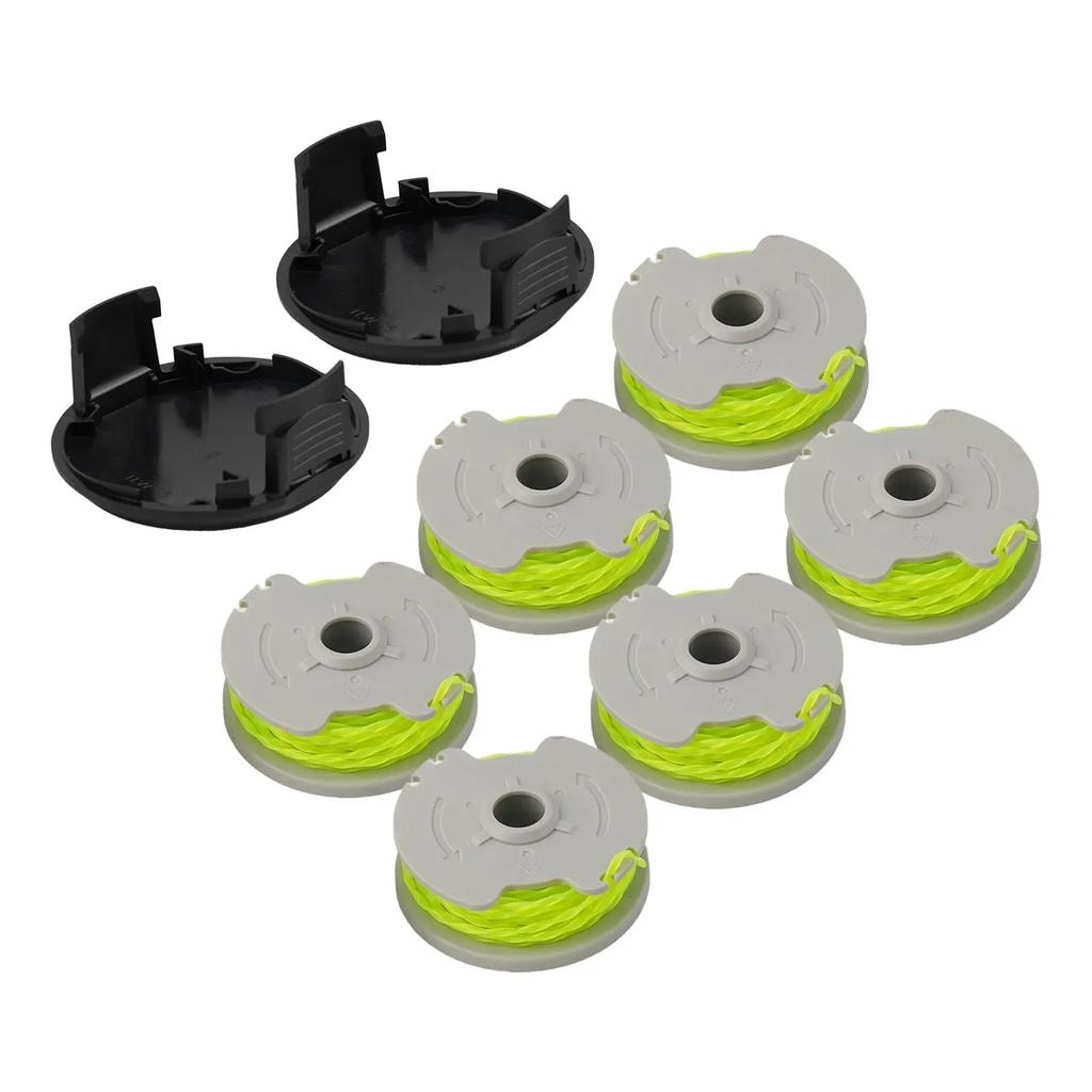 String Trimmer Replacement Parts WA0014 Including Spools And Lines For Models WG168 WG184 WG190 WG191 Total Of 6 + Cap