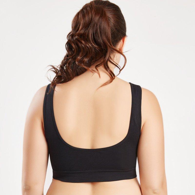 3pcs Lady Sport Yoga Fitness Bra Seamless Padded Underwear Back Smoothing Gym Workout  Wireless Push Up Brassiere Plus Size