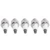 Spark Plug Spark Plug Set of 5 Iron Spark Plug Trimmer Ignition Tool Trimmer