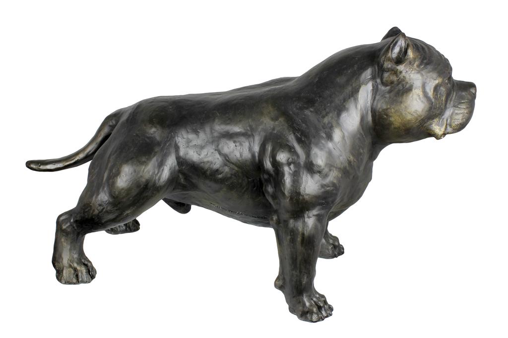 American Bully Ii - Statuetka Psa W Naturalnym Rozmiarze, Figura W Skali 1:1, Posąg Do Ogrodu Marki Art-Dog