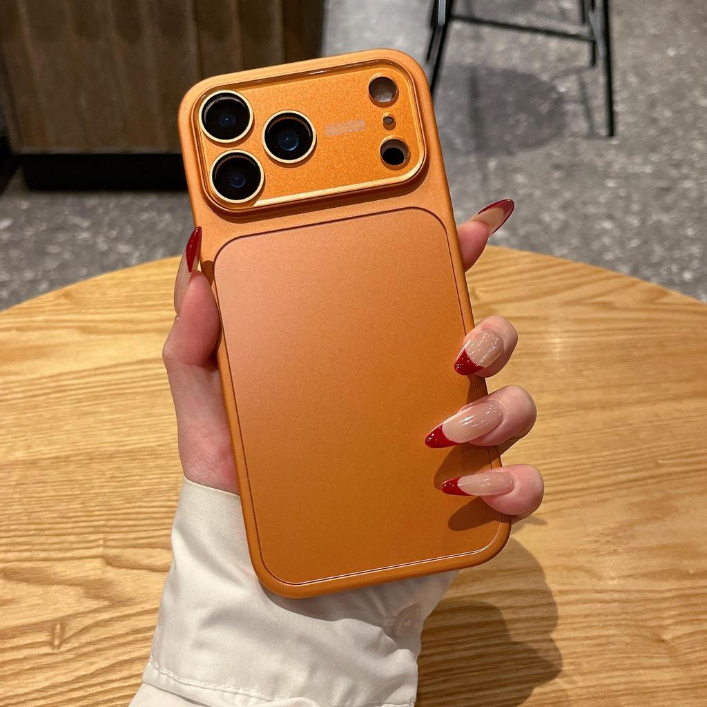 AG Frosted Solid Color Window Case for iPhone 17 Pro Max/16