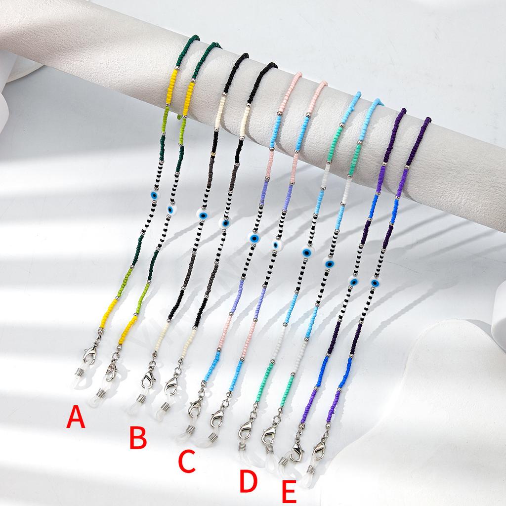 ins new glasses chain long mobile phone lanyard personalized pendant women's anti-lost glasses lanyard lanyard