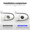 8pcs Car Door Keyhole Protection Sticker Decoration Accessories For Mercedes Benz AMG A C E S G Class W201 W210 W108 W204 W205 MR8