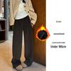 Damen Weiße Weite Hosen - Herbst/Winter 2025 Locker Schlankmachende Jogginghosen