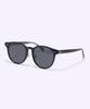 Alloaiweeo [Silverbite] Sbs1602 0920G Acetate Round Black Sunglasses