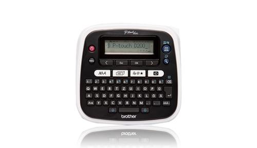 Brother P-touch D200BW Label Maker 180x180 DPI Grey and White