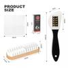 4Pcs/Set Stain Removal Suede Brush Kit With Eraser Cleaning Tool Home Use Nubuck Brushes Kit Boots Cleaning Cloth for Shoes