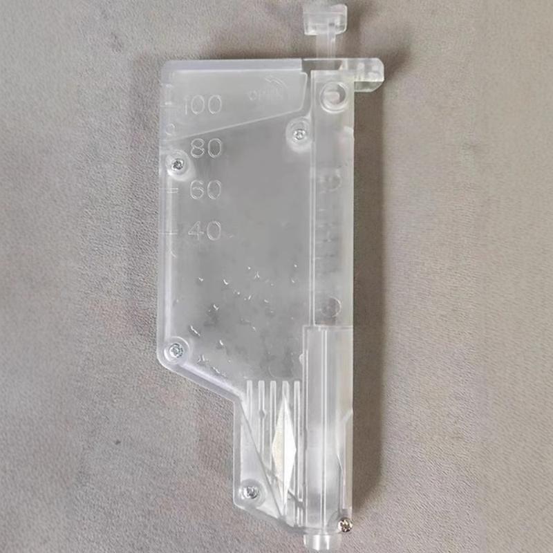 2Pcs 7-8Mm Water Gel Ball Magazines 100Rd Soft Bullet Gun Accessories Speed Loader Quick Transparent Airsoft Loader Children Toy