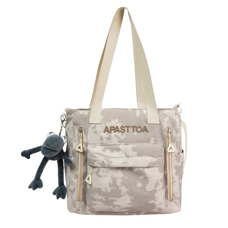 Large Capacity Contrast Shoulder Bag Women's Crossbody Bag