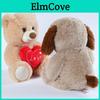 Adorable Plush Heart Bear Soft Teddy Bear Doll Gift For Birthday And Valentine's Day