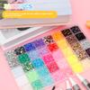 Resin Rhinestones Jelly Nail Rhinestones Resin Flat Back Colorful Glitter Charms Accessories Nail Art Decorations DIY Accessorie