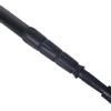 Aluminium Alloy Telescopic Lightweight Anti Skid Walking Cane Stick   Pole (Black)
