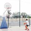 Basketball return, Adjustable Height, Black