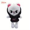 Skzoo Schlüsselanhänger Plüschtier Kawaii Skzoo Stray Wolf Plüsch Cartoon Stofftier Puppe Kawaii Begleiter Spielzeug Kindergeschenk!