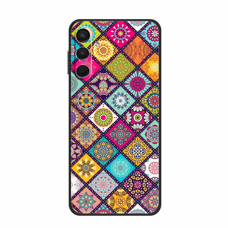 For Samsung A24 Cases A14 A24 A54 A34 5G Lovely Painted Cat Soft TPU Silicon Cover For Samsung Galaxy A54 5G Cover A 24 Bag