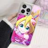 Sakura Uta Cure Idol Silver Plating Mobile Phone Case for iPhone 17 16 15 14 13 12 11 Air Pro Max Plus Colorful Cover