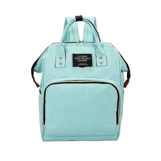 Vanntett glidelås Reise Mamma Ryggsekk Uformell baby pleie bleie bag veske