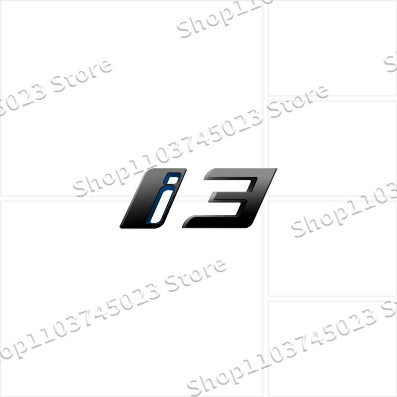 1Pcs Car Styling ABS Plastic Emblem Decor For BMW I3 I4 I7 IX IX3 IX4 IX7 Logo Rear Tail Bumper Trunk Sticker Auto Accessories AT8
