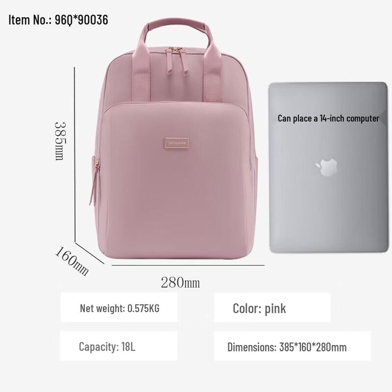 Samsonite Women s Lightweight Nylon Backpack