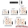 2pcs  Curtains Cute Santa Claus Christmas Ornaments (2) Modern Curtains Machine Washable Fabric Curtains Room Decor Ldeal for