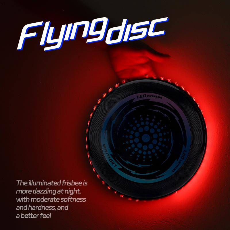 Frisbee luminos colorat RGB