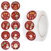 500 Sheets/roll Roll Tape Christmas Gift Seal DIY Decorative Envelope Waterproof